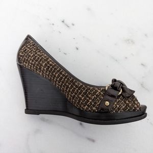 Sperry Top Sider Wedge Sandals Vintage Style 8.5M